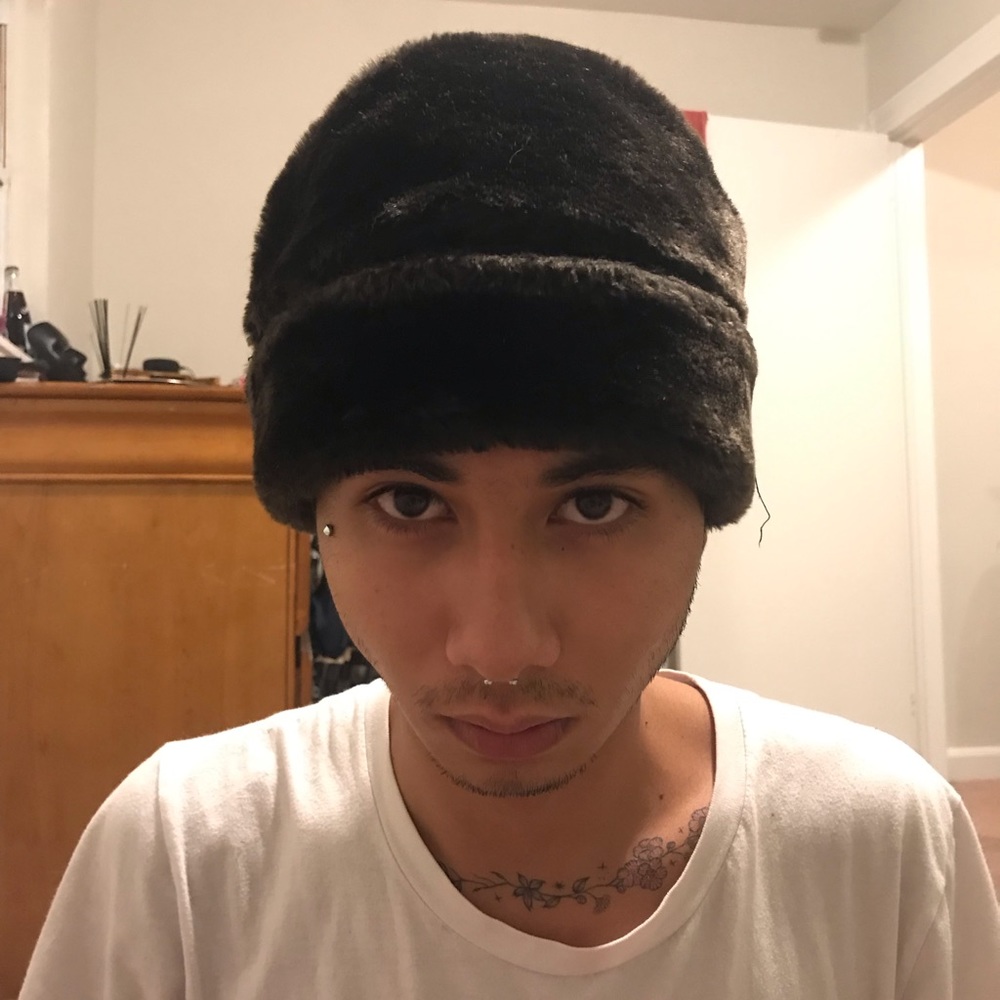 Warm and fuzzy! Russian hat